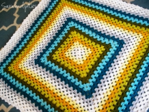 Retro Granny Square Afghan