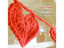 Crochet Heart Garland Pattern