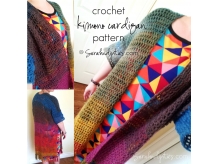 Crochet Kimono Cardigan