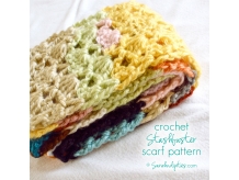 Crochet Stashbuster Scarf Pattern