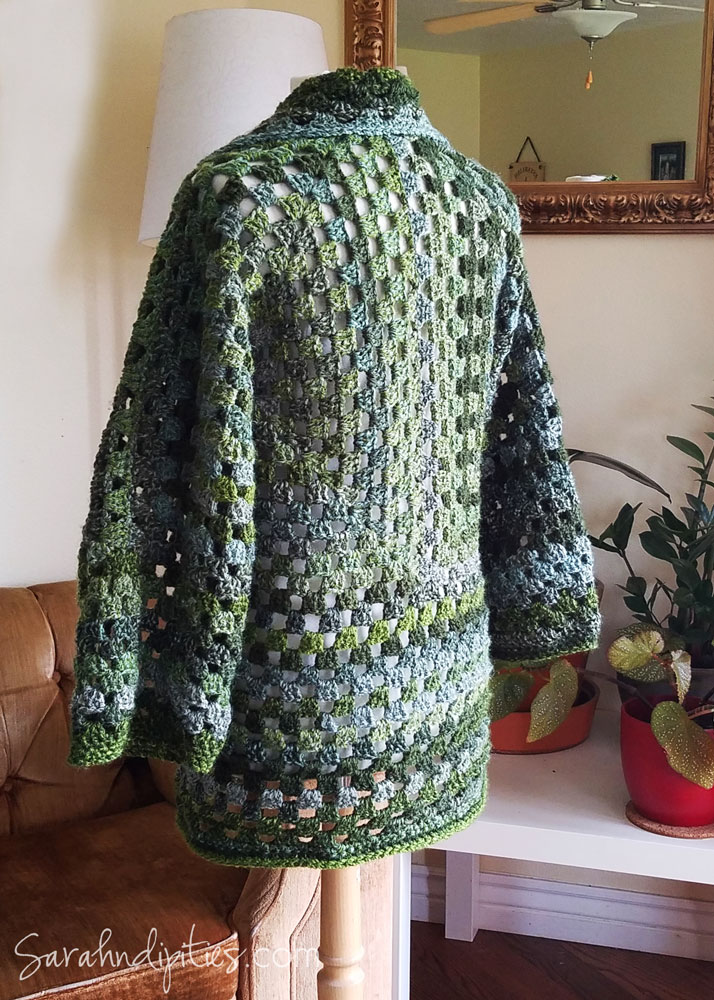 What's New: Glorious Green Hexagonal Cardigan