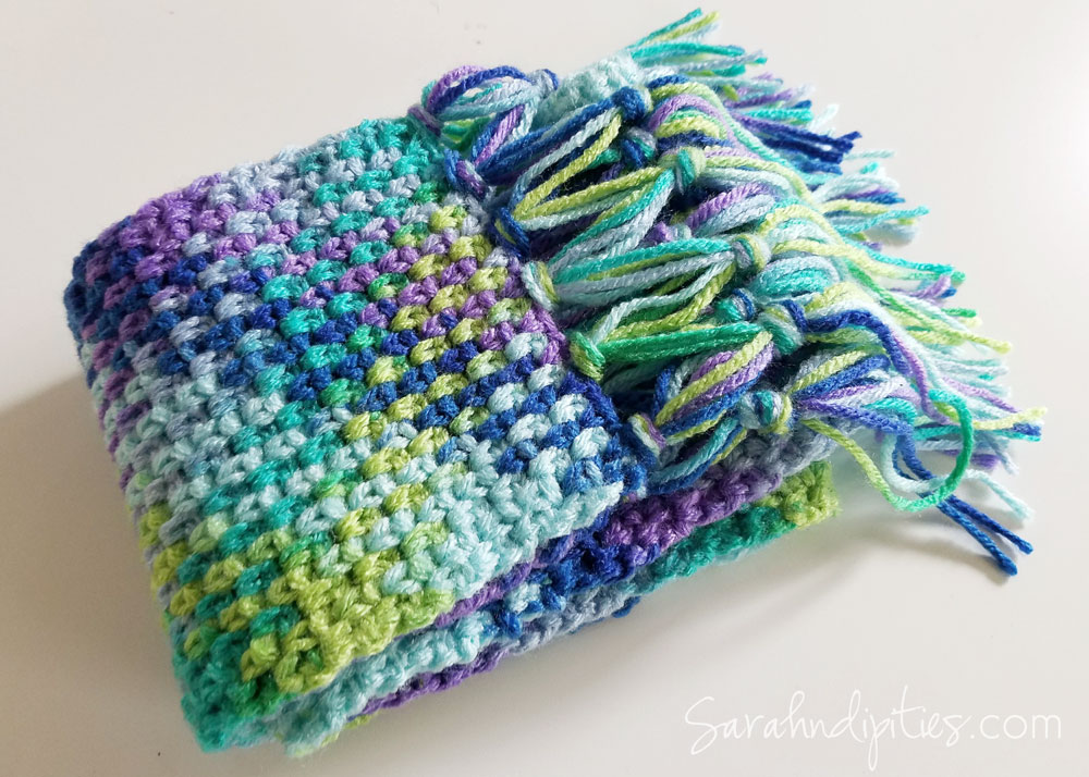 Planned Color Pooling with long color changing variegated yarn – It's all  in a Nutshell Crochet